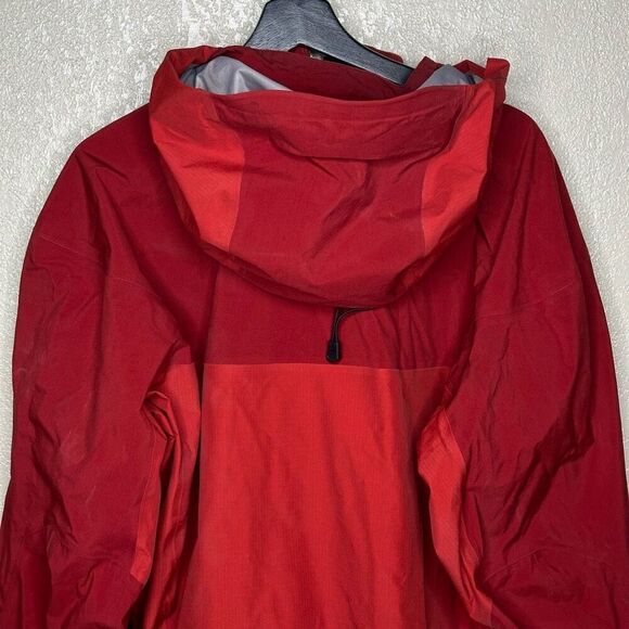 Arc'teryx Theta AR Med Sangria Gore-Tex XCR Men's Rainwear Jacket Size XL - Picture 6 of 9